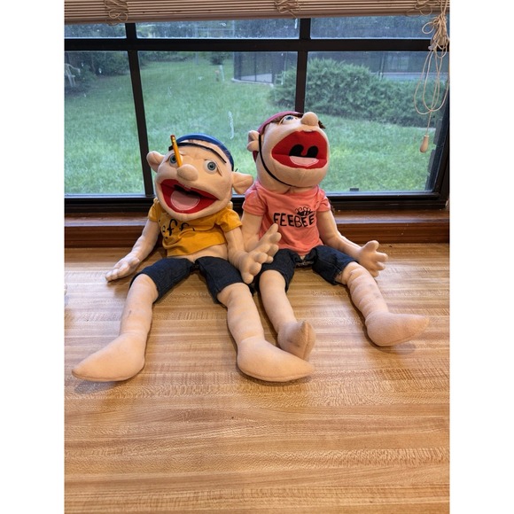 Other - SML Jeffy & Feebee Hand Puppet Plush Doll Lot